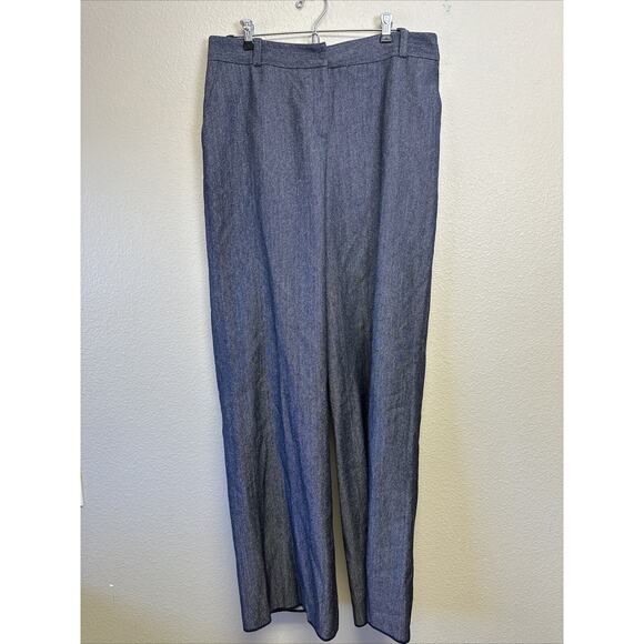 NWT Douglas Hannant Womens 10 Wool Silk Blend High Rise Dress Pants Timeless - Picture 1 of 13